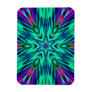 Magnet Flexible Design de fleurs Mandala