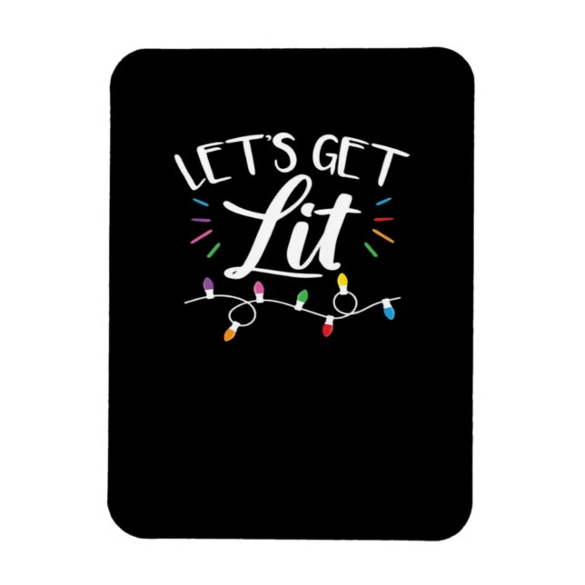 Magnet Flexible Design de Noël - Faisons-nous briller (Vertical)