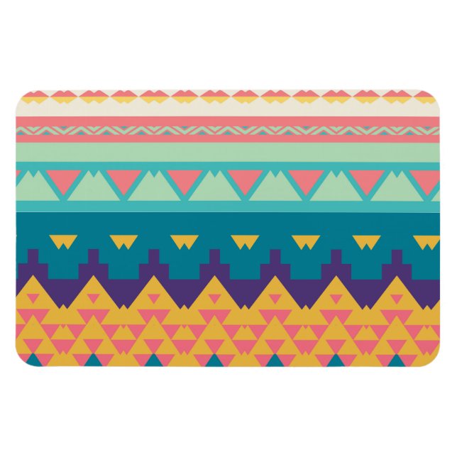 Magnet Flexible Design tribal pastel (Horizontal)