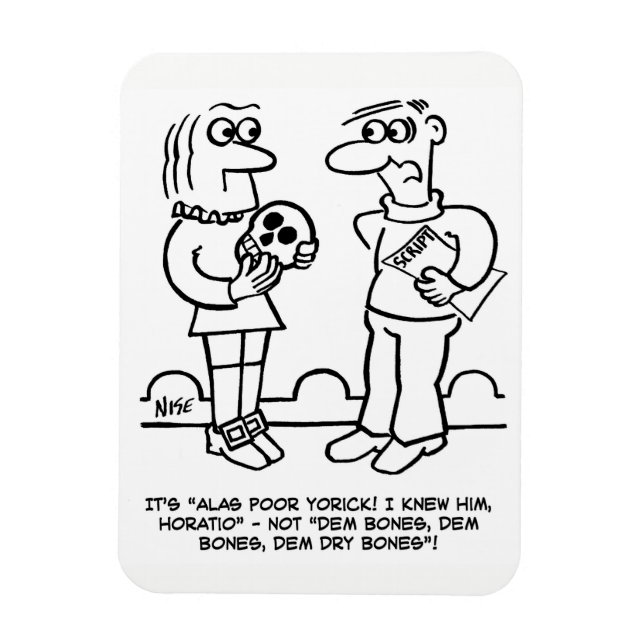 Magnet Flexible Dessin de l'acteur Jouer du hameau avec le product (Vertical)