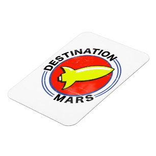 Magnet Flexible Destination Mars