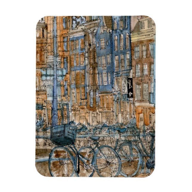 Magnet Flexible Destinations | Aquarelle New York City View (Vertical)