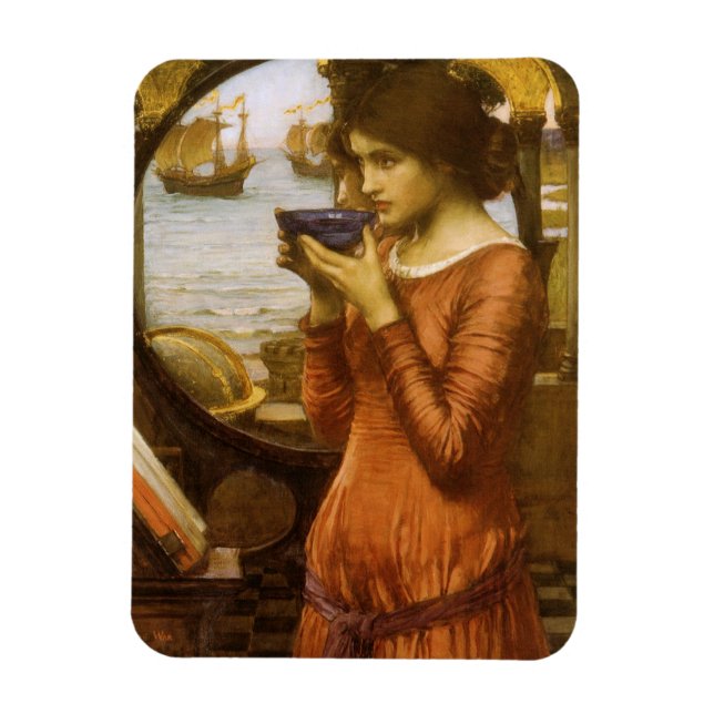 Magnet Flexible Destiny par John William Waterhouse (Vertical)