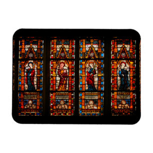 Magnet Flexible Détail en verre tendu, Cathédrale de Troyes