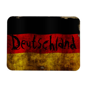 Magnet Flexible Deutsch Flagge - Vintage...