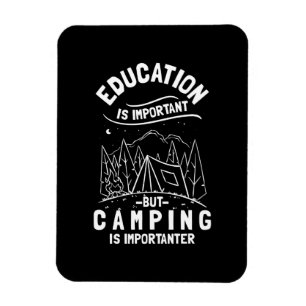 Magnet Flexible Devis de camping amusant