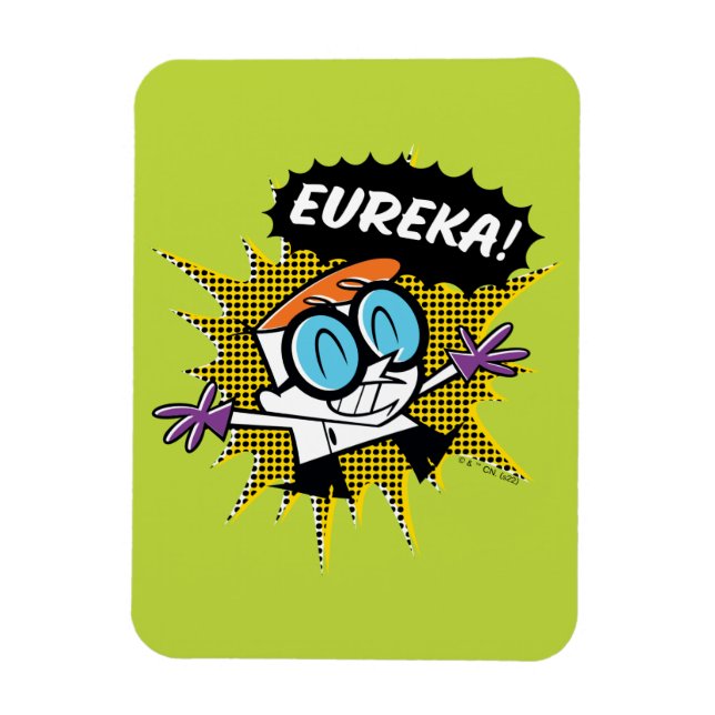 Magnet Flexible Dexter "Eureka !" Graphique de légende demi-ton (Vertical)