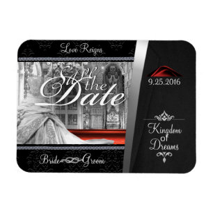 Magnet Flexible Diamant de Cravate noire Enregistrer l'aimant de d
