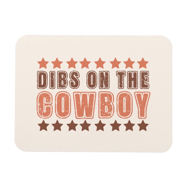 Magnet Flexible Dibs Sur Le Cowboy (Horizontal)