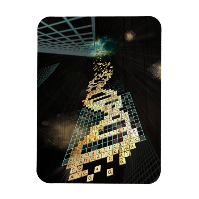 Magnet Flexible Dieu ne joue pas dés 2014 (Vertical)