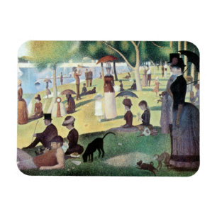 Magnet Flexible Dimanche après-midi à l'Île de la Grande Jatte de 
