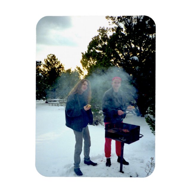 Magnet Flexible Dîner au Grand Canyon (Vertical)