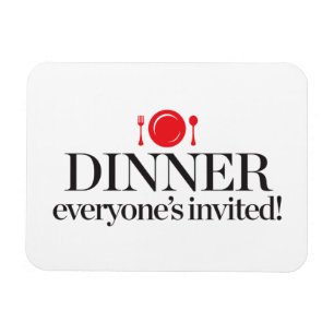 Magnet Flexible Dîner chacun invité