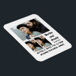 Magnet Flexible Dîner de répétition mariage personnalisé 3 Collage<br><div class="desc">Dîner de répétition mariage Invitation personnalisée 3 Collage de photos. Créez un faire-part de mariage unique avec vos photos et modifiez les noms et la date en utilisant ce modèle pour mariage.</div>