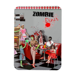 Magnet Flexible Diner de Zombie