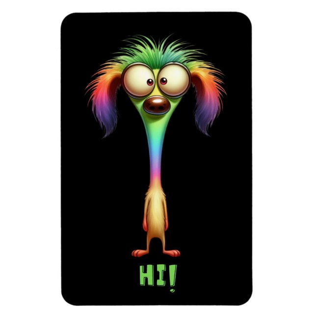 Magnet Flexible Dingue Dingue Dessin Dessin (Vertical)