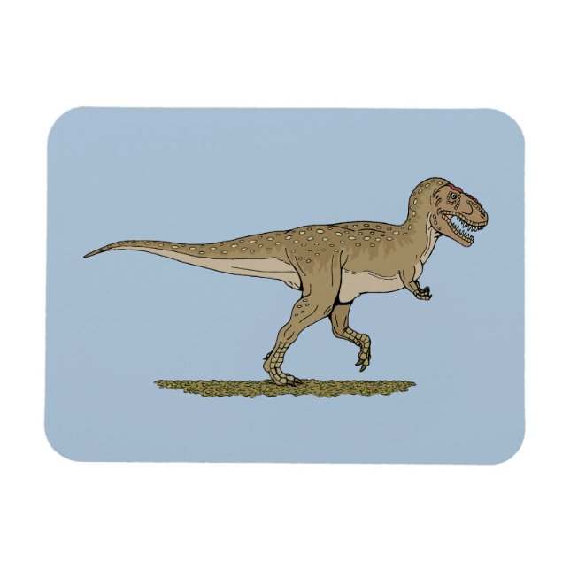 Magnet Flexible Dinosaure crétacé Tyrannosaurus rex (Horizontal)