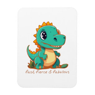 Magnet Flexible Dinosaures féroces