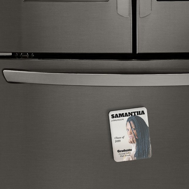 Magnet Flexible Diplôme de style magazine dramatique (Créateur téléchargé)