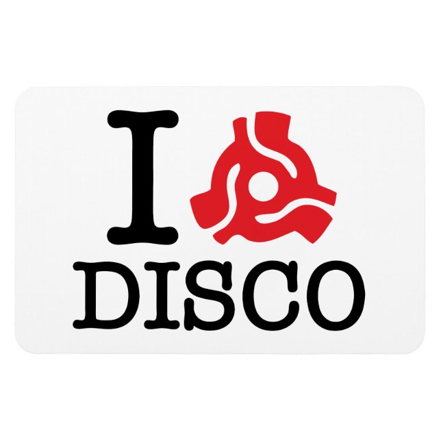 Magnet Flexible Discothèque de l'adaptateur I 45 (Horizontal)