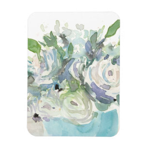 Magnet Flexible Disposition de ressort - bouquet d'aquarelle