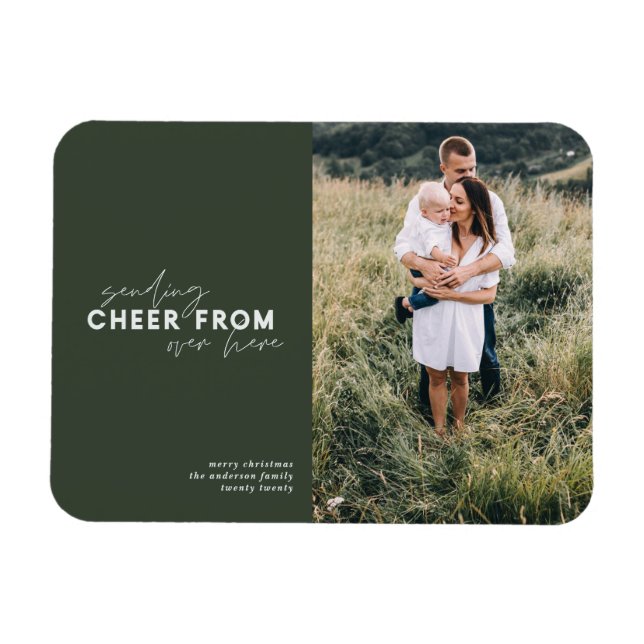 Magnet Flexible distance du script envoi de la réception d'ici (Horizontal)