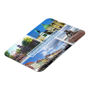 Magnet Flexible DK Copenhagen - Jardin Tivoli - Comté d'Amalienbor