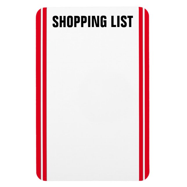 Magnet Flexible do-it-yourself - Ajoutez votre texte avec un stylo (Vertical)