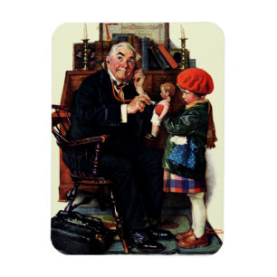 Magnet Flexible Docteur et poupée