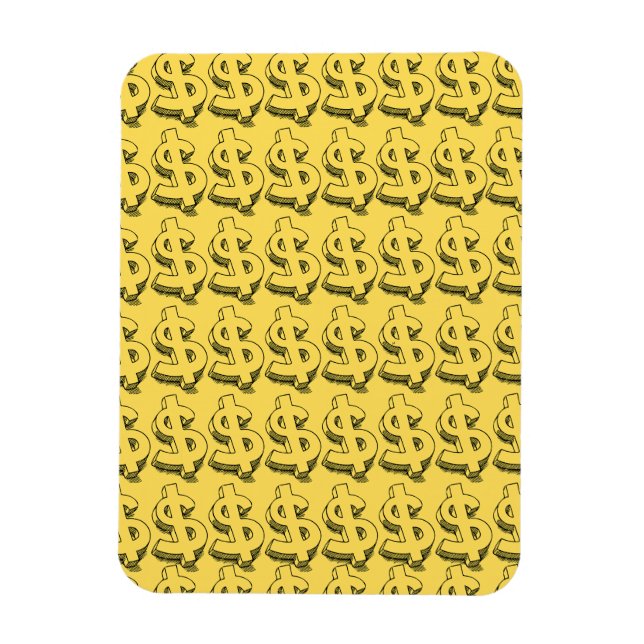 Magnet Flexible dollar or (Vertical)