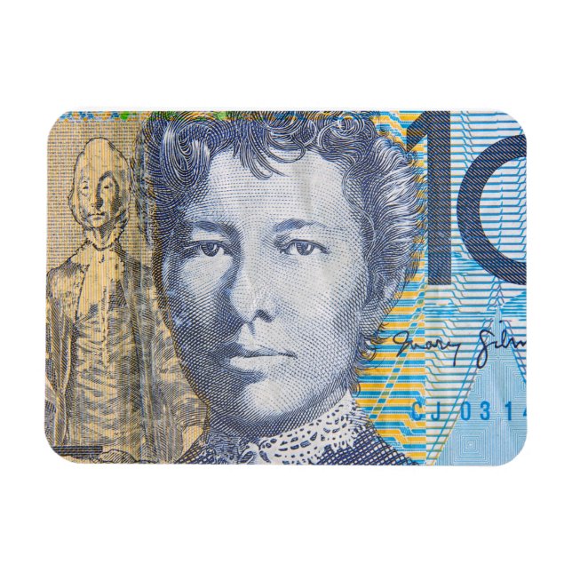Magnet Flexible dollars australiens (Horizontal)