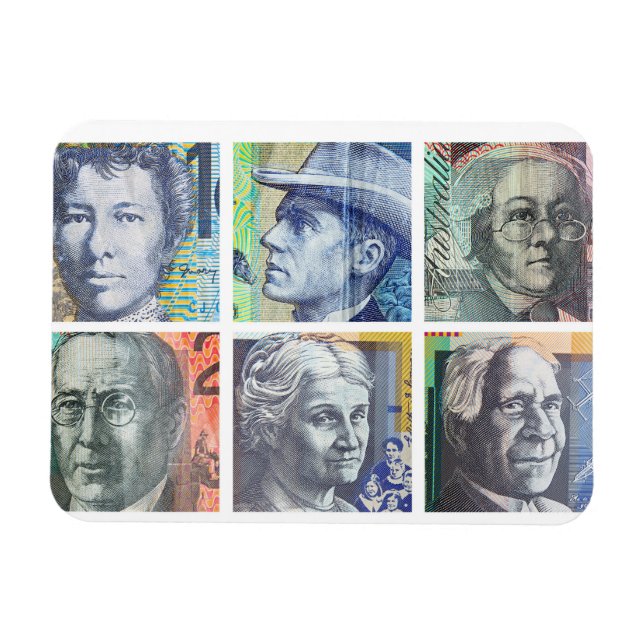 Magnet Flexible dollars australiens (Horizontal)
