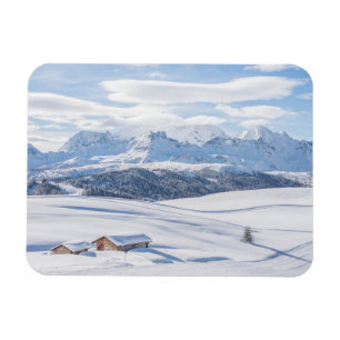 Magnet Flexible Dolomites de Snowscape de retraite de cabine