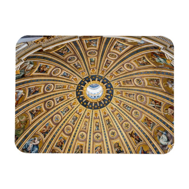 Magnet Flexible Dôme de la Basilique Saint-Pierre - Vatican, Rome, (Horizontal)