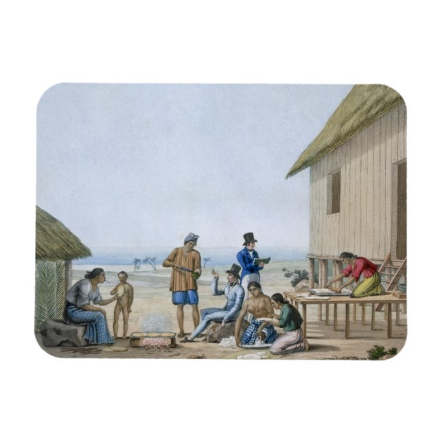 Magnet Flexible domestic occupations, agagna, guam, philippines, f (Horizontal)