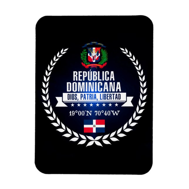 Magnet Flexible Dominican Republic (Vertical)