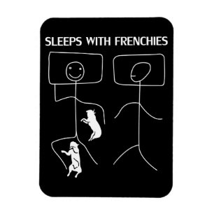 Magnet Flexible Don de chien Couches Avec Français