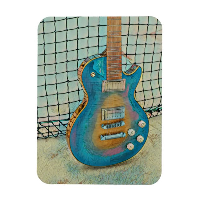 Magnet Flexible Don de guitare acoustique (Vertical)