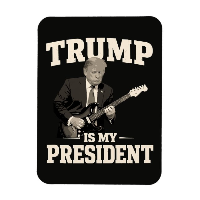 Magnet Flexible Donald Trump est mon président (Vertical)