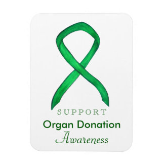 Magnet Flexible Dons d'organes Sensibilisation au carbone vert