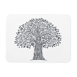 Magnet Flexible Doodle Arbre De Vie