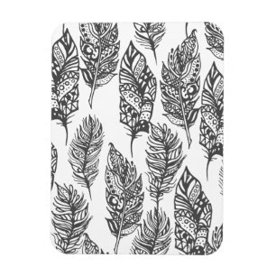 Magnet Flexible Doodle de plumes douces