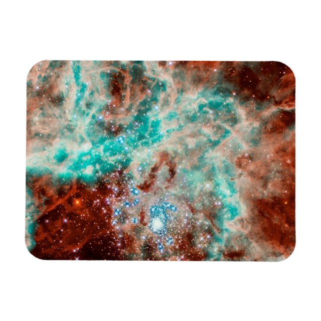 Magnet Flexible Doradus Nebula Planètes de naissance (Horizontal)