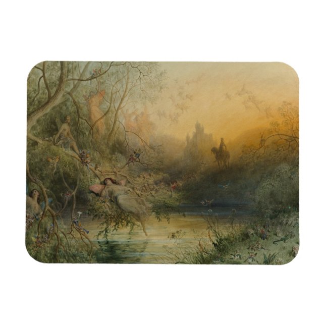 Magnet Flexible Dore de Gustave - Terre de Fée (Horizontal)