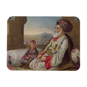 Magnet Flexible Dost Mahommed (1793-1863) Roi de Caubul et son Y