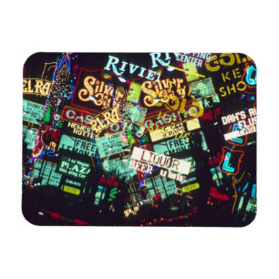 Magnet Flexible Double exposition, panneaux de casino, Las Vegas,