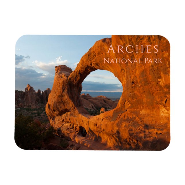 Magnet Flexible Double O Arch, Parc National des Arches, Utah (Horizontal)