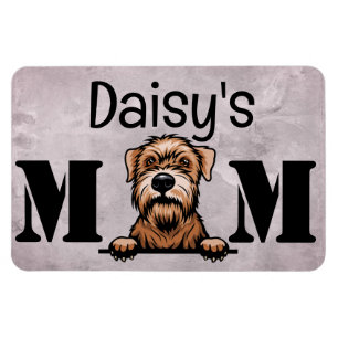 Magnet Flexible Doux Revêtu Roue Terrier Pékin Maman