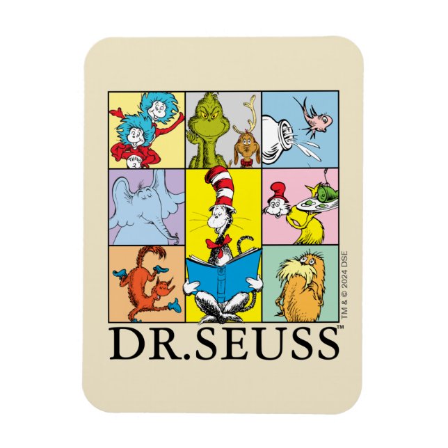 Magnet Flexible Dr. Seuss | Histoires Graphiques (Vertical)