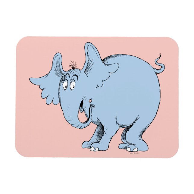 Magnet Flexible Dr. Seuss | Horton entend des Whos (Horizontal)